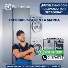 Todo el día Reparacion de Seca.doras>Electro.lux < 904161337 - Miraflores